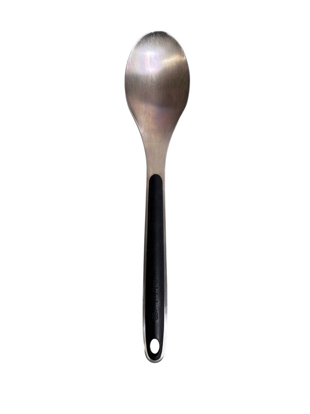 Calphalon Stainless Steel Solid Spoon Heavy Duty Cooking Comfort Grip 13-1/2"